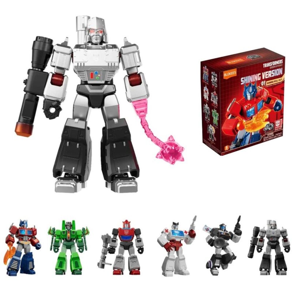 Blokees - Transformers - Shining Version - 01: Shining Roll Out 6ct PDQ Display